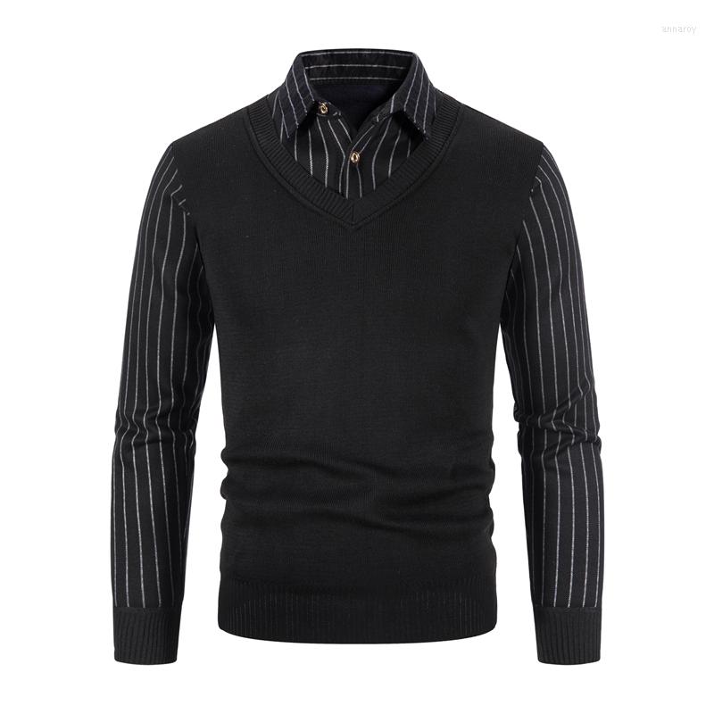 Men's Sweaters 2022 Autumn And Winter Plus Velvet Men's Size Business Shirt Collar Sweater Two-piece Knitted Fashion, 8881light grey
Men's Sweaters 2022 Autumn And Winter Plus Velvet Men's Size Business Shirt Collar Sweater Two-piece Knitted Fashion, 8881light grey