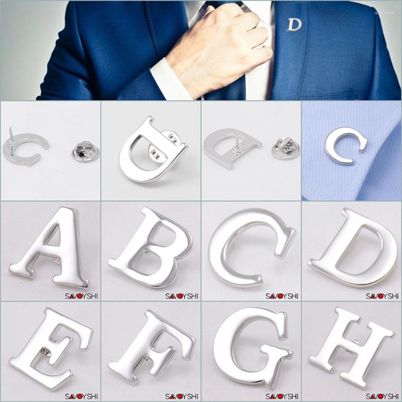 Brooches SAVOYSHI A To Z 26 Metal Letters Brooch Pins Women Dress Coat For Mens Collar Pin Fashion Jewelry Party Gift
Brooches SAVOYSHI A To Z 26 Metal Letters Brooch Pins Women Dress Coat For Mens Collar Pin Fashion Jewelry Party Gift