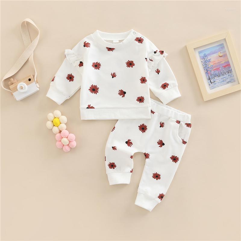 Clothing Sets 0-24M Born Infant Baby Girls Clothes Set Flower Print Long Sleeve Sweatshirt Trousers Outfits Autumn Costumes, Picture shown
Clothing Sets 0-24M Born Infant Baby Girls Clothes Set Flower Print Long Sleeve Sweatshirt Trousers Outfits Autumn Costumes, Picture shown