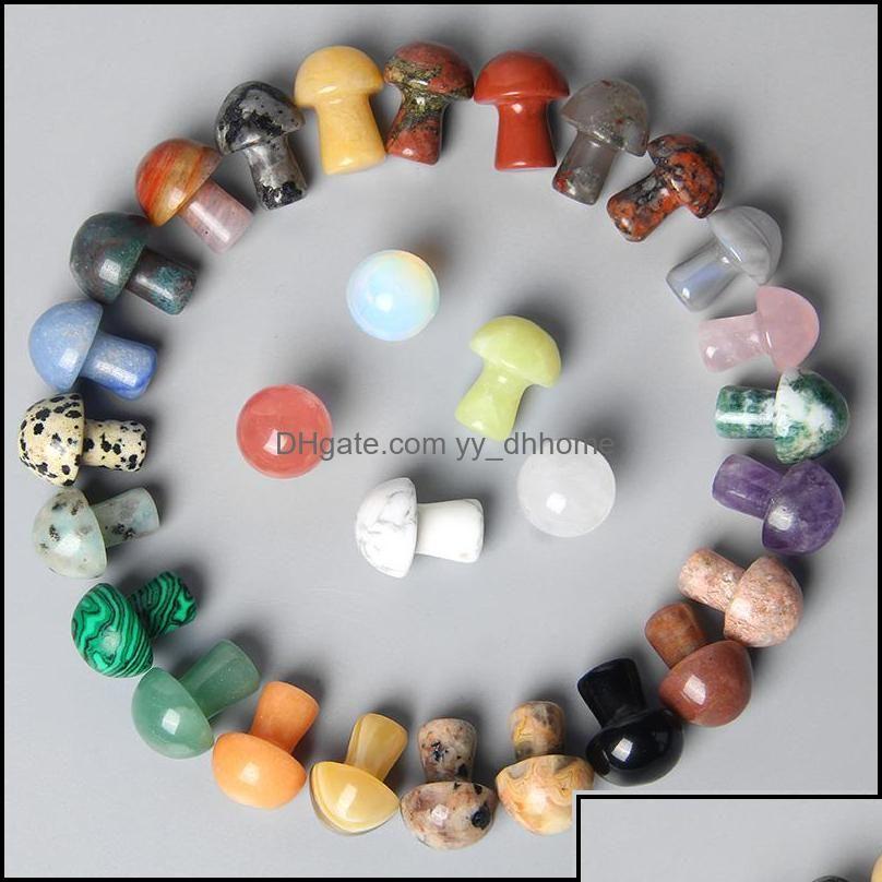 Stone Stone Loose Beads Jewelry 2Cm Mushroom Statue Natural Gems Hand Carved Decoration Reiki Healing Quartz Crystal Gift Room Dhgei Otk2F
Stone Stone Loose Beads Jewelry 2Cm Mushroom Statue Natural Gems Hand Carved Decoration Reiki Healing Quartz Crystal Gift Room Dhgei Otk2F