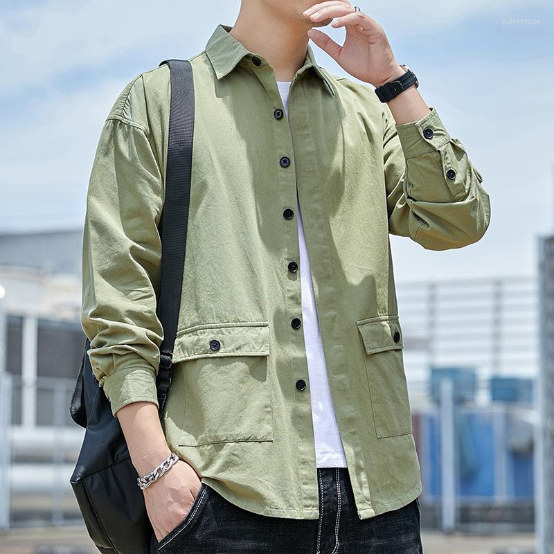 Men's Casual Shirts T Men Long-sleeved Loose Young Fashion Students 2022 Youthful Vitality Spring And Autumn Solid, Black
Men's Casual Shirts T Men Long-sleeved Loose Young Fashion Students 2022 Youthful Vitality Spring And Autumn Solid, Black