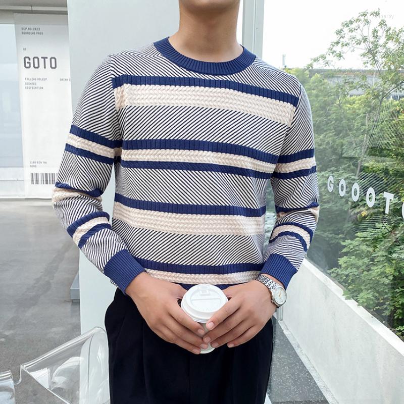 Men's Sweaters Autumn Winter Classic Striped Sweater Men Long Sleeve Slim Casual Knitted Pullovers Fashion O-neck Social Streetwear Knitwear, Black
Men's Sweaters Autumn Winter Classic Striped Sweater Men Long Sleeve Slim Casual Knitted Pullovers Fashion O-neck Social Streetwear Knitwear, Black