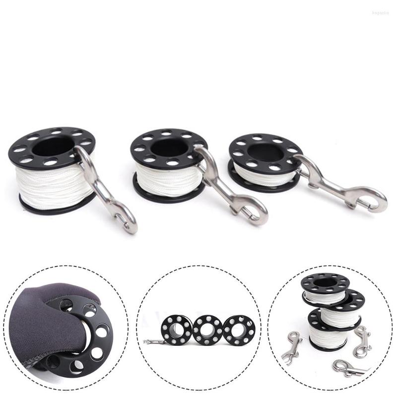 Pool 15M/30M/50M Scuba Diving Aluminum Alloy Spool Finger Reel With Line Stainless Steel Double Ended Hook SMB Equipment Cave Dive
Pool 15M/30M/50M Scuba Diving Aluminum Alloy Spool Finger Reel With Line Stainless Steel Double Ended Hook SMB Equipment Cave Dive
