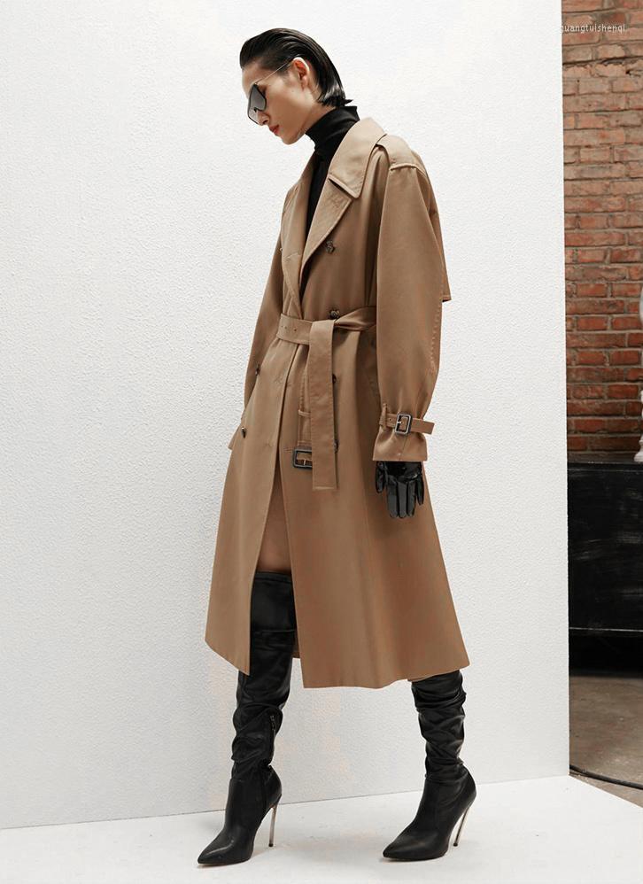 Women's Trench Coats Coat Women Khaki 2023 Autumn Fashion Brand Classic British Style Lady Belted Oversize Long Loose Jacket Outerwear, Green
Women's Trench Coats Coat Women Khaki 2023 Autumn Fashion Brand Classic British Style Lady Belted Oversize Long Loose Jacket Outerwear, Green