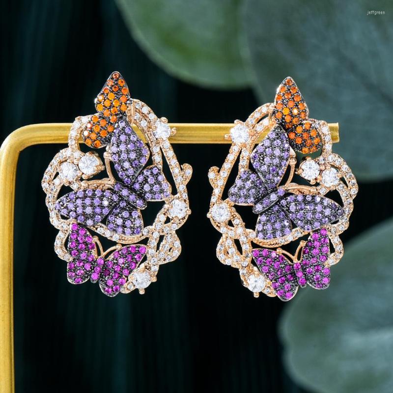 Dangle Earrings Luxury Shiny Summer Beach Butterfly High Quality CZ For Women Girl Daily Fashion Romantic Earring Jewelry
Dangle Earrings Luxury Shiny Summer Beach Butterfly High Quality CZ For Women Girl Daily Fashion Romantic Earring Jewelry