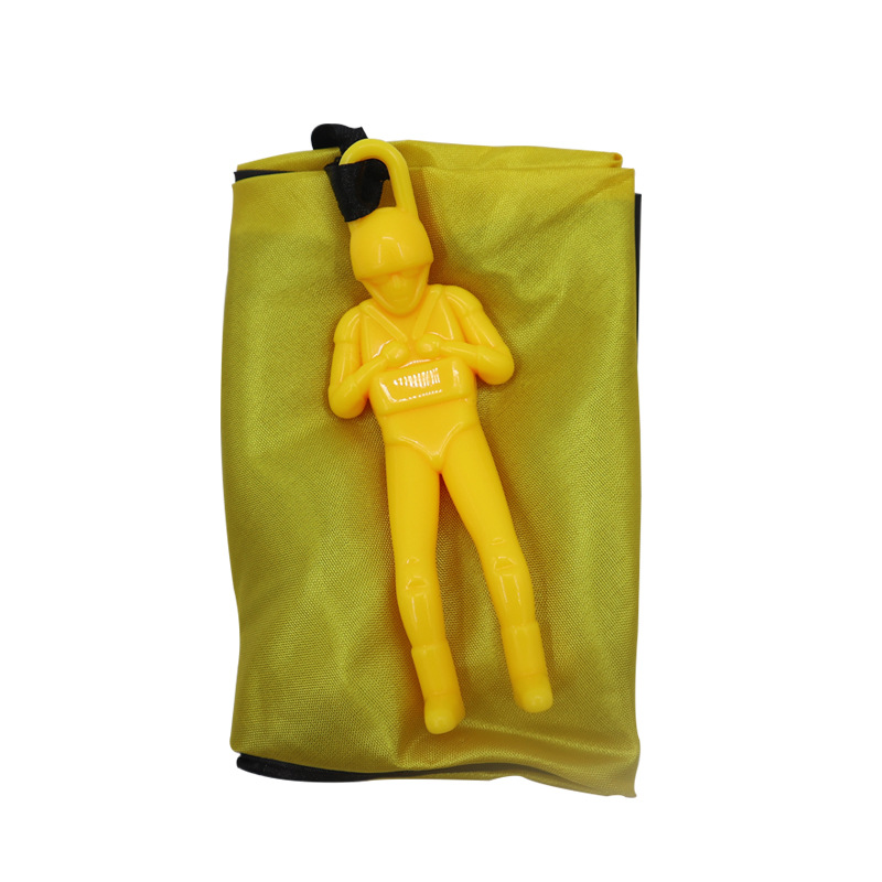 Novelty Games Hand Parachute Throwing Toy Mini Soldier Parachute Kids Outdoor Play Sports Toys Parent-child Interaction Fun Toys