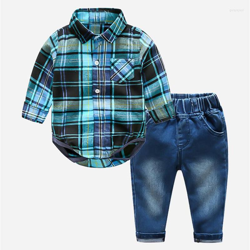 Clothing Sets Top And Baby Boy Set Autumn Winter Cotton Infant Suit Plaid Shirt Rompers Suspenders Pants B123, Picture shown
Clothing Sets Top And Baby Boy Set Autumn Winter Cotton Infant Suit Plaid Shirt Rompers Suspenders Pants B123, Picture shown