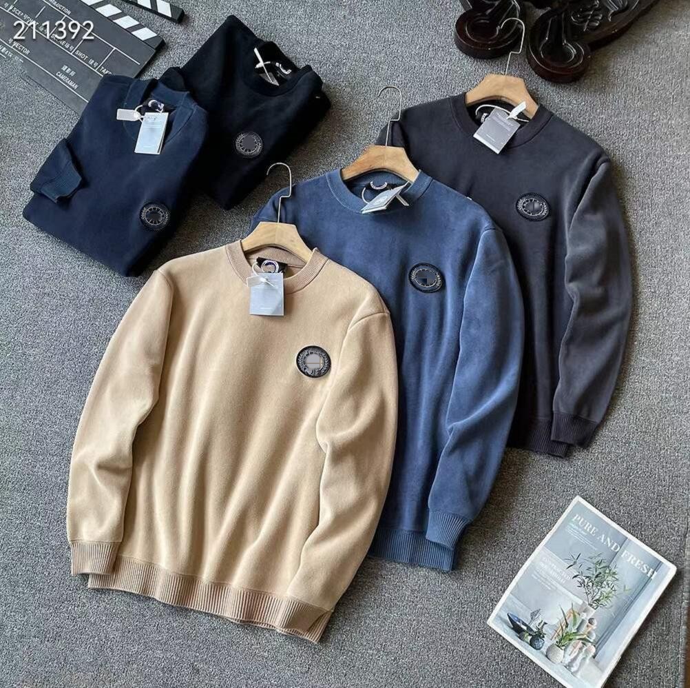 Men's Hoodies & Sweatshirts Winter Goose round neck reversible plush couple's sweater Pullover Men's clothing jackets coat, Beige
Men's Hoodies & Sweatshirts Winter Goose round neck reversible plush couple's sweater Pullover Men's clothing jackets coat, Beige