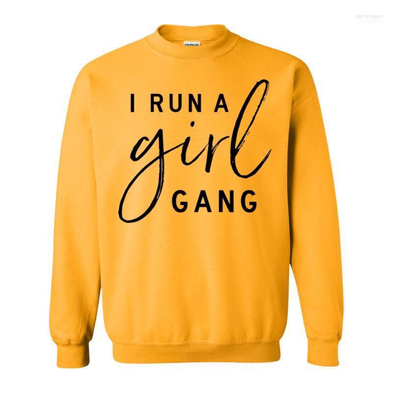 Women's Hoodies Run A Girl Gang Women Crewneck Cotton Long Sleeve Sweatshirt Letter Fashion Lady Pullover Clothing Drop Autumn Shirt, Black
Women's Hoodies Run A Girl Gang Women Crewneck Cotton Long Sleeve Sweatshirt Letter Fashion Lady Pullover Clothing Drop Autumn Shirt, Black