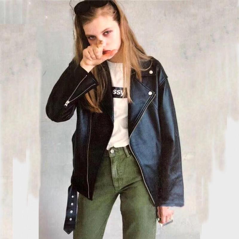 Women's Leather Size Genuine Free Profile 90kg Wear Fabulous Girlfriend Wind Women Loose Sheep Skin Japanese High Quality, Black
Women's Leather Size Genuine Free Profile 90kg Wear Fabulous Girlfriend Wind Women Loose Sheep Skin Japanese High Quality, Black