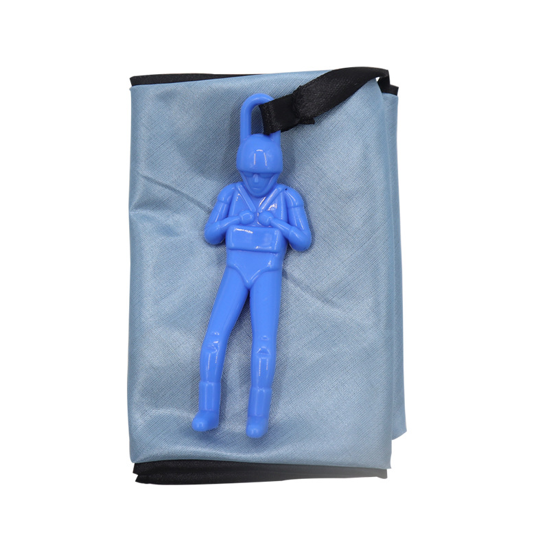 Novelty Games Hand Parachute Throwing Toy Mini Soldier Parachute Kids Outdoor Play Sports Toys Parent-child Interaction Fun Toys