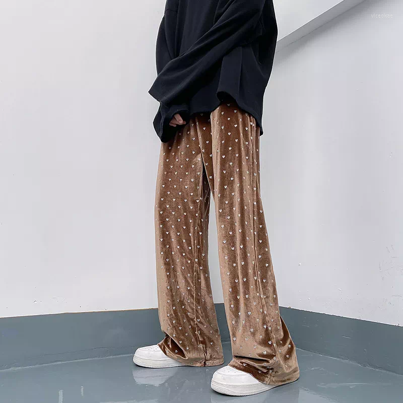 Men' Pants Autumn Winter Streetwear Casual Printed Drawstring Trousers Plus Size 5XL Mens Velvet Straight Loose, Black
Men' Pants Autumn Winter Streetwear Casual Printed Drawstring Trousers Plus Size 5XL Mens Velvet Straight Loose, Black