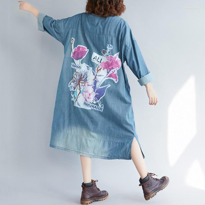 Women's Trench Coats 2022 Spring Double Pocket Denim Windbreaker Woman Vintage V-neck Long Sleeves Plus Size Loose Jacket Thin Coat, Bule
Women's Trench Coats 2022 Spring Double Pocket Denim Windbreaker Woman Vintage V-neck Long Sleeves Plus Size Loose Jacket Thin Coat, Bule