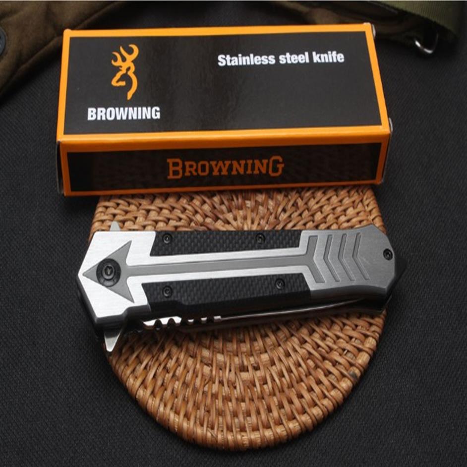 Browning F130 tactical folding knife quickly opens G10 steel handle and flips EDC outdoor hunting pocket knife lifesaving knif304m
Browning F130 tactical folding knife quickly opens G10 steel handle and flips EDC outdoor hunting pocket knife lifesaving knif304m