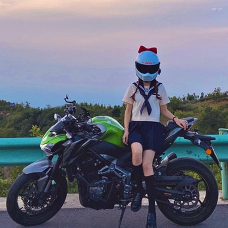 Motorcycle Helmets Bow Knot Helmet Decoration Girl Cute Retro Electric Locomotive School Sister Full Face, A4
Motorcycle Helmets Bow Knot Helmet Decoration Girl Cute Retro Electric Locomotive School Sister Full Face, A4