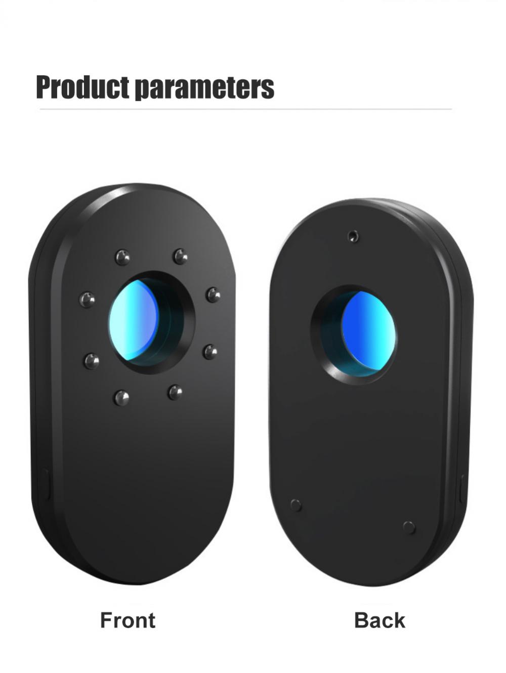Security Accessories Anti spying detector Multifunctional infrared hotel hidden camera detection helper IR illuminators