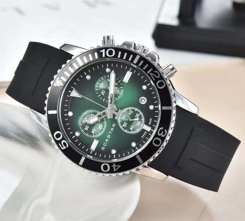 2022 Men's luxury Quartz Watch casual Fashion cool Multi-function Waterproof luminous Calendar Ttape Watches, I000004
2022 Men's luxury Quartz Watch casual Fashion cool Multi-function Waterproof luminous Calendar Ttape Watches, I000004