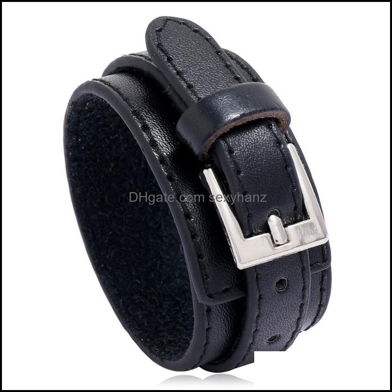 Bangle Bangle 2022 Wristband Punk Style Jewelry Cuff Double Wide Black Red Genuine Leather Bangles For Men Charm Bracelet Drop Deliv Dhvf9
Bangle Bangle 2022 Wristband Punk Style Jewelry Cuff Double Wide Black Red Genuine Leather Bangles For Men Charm Bracelet Drop Deliv Dhvf9