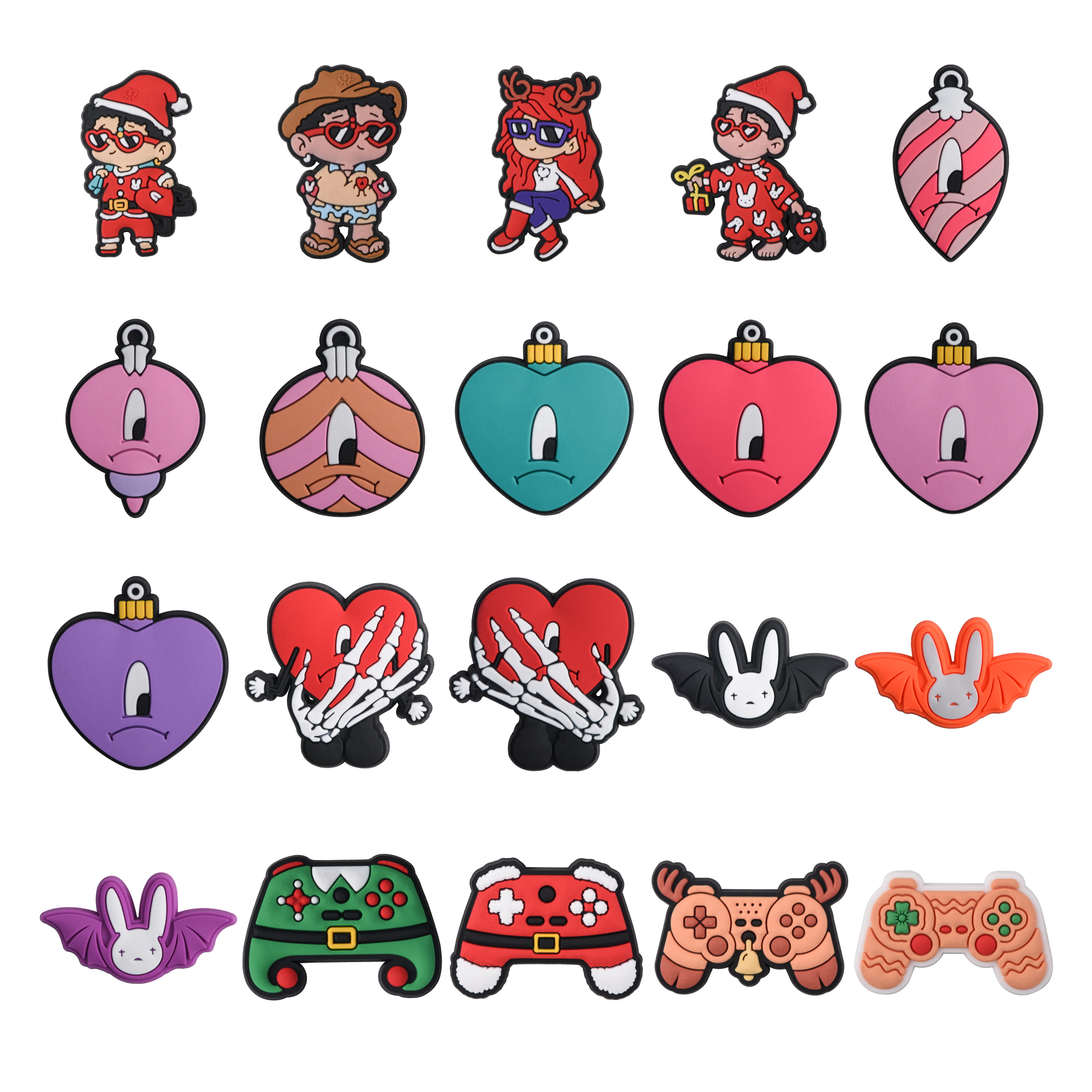 NewArrival Christmas Snowman Croc Charm for Wholesale Santa Claus Shoes Charmes 2022 Xmas Tree Deer PVC Clog Charms for gift
NewArrival Christmas Snowman Croc Charm for Wholesale Santa Claus Shoes Charmes 2022 Xmas Tree Deer PVC Clog Charms for gift