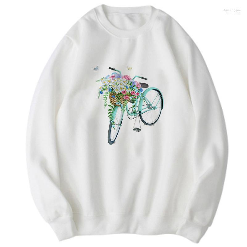 Women' Hoodies Fashion Sweatshirt Bicycle And Flower Graphic Women' Aesthetic Refreshing Exquisite Style Design Pullover, Wy-20ac1958
Women' Hoodies Fashion Sweatshirt Bicycle And Flower Graphic Women' Aesthetic Refreshing Exquisite Style Design Pullover, Wy-20ac1958
