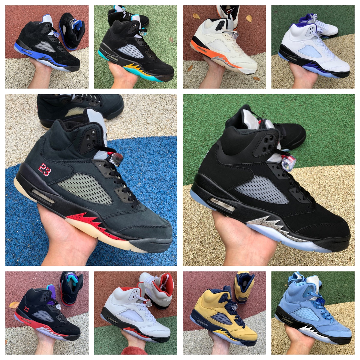 Jumpman Racer Blue 5 5s Basketball Shoes Mens Dark Concord Sail White Stealth Black Cement Metallic Alternate Grape Raging Bull Red Safety, Aj542
Jumpman Racer Blue 5 5s Basketball Shoes Mens Dark Concord Sail White Stealth Black Cement Metallic Alternate Grape Raging Bull Red Safety, Aj542