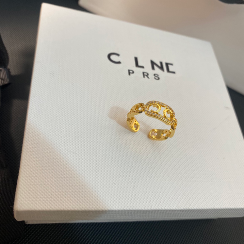 Luxury Elegant Design Rings Designer Jewelry Ring Selection Quality Gift High end Exquisite Style Family Students Selection Real Gold Plating Adjustable JZ061
Luxury Elegant Design Rings Designer Jewelry Ring Selection Quality Gift High end Exquisite Style Family Students Selection Real Gold Plating Adjustable JZ061
