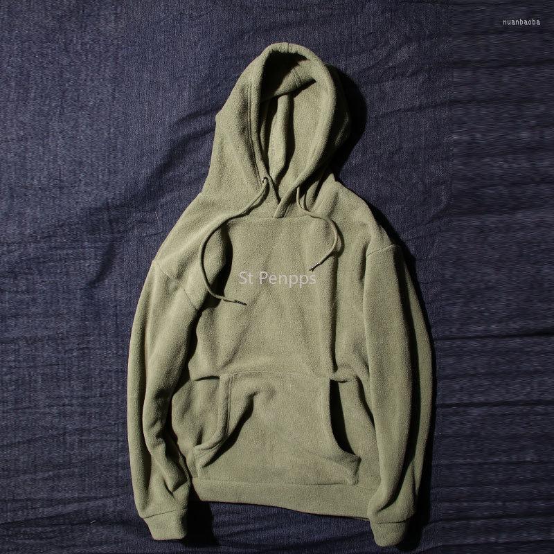 Men' Hoodies Men' Hooded Sweatshirt Casual Thickened Double-sided Fleece Loose Solid Color Retro Fashion Spring And Autumn Student, Green
Men' Hoodies Men' Hooded Sweatshirt Casual Thickened Double-sided Fleece Loose Solid Color Retro Fashion Spring And Autumn Student, Green