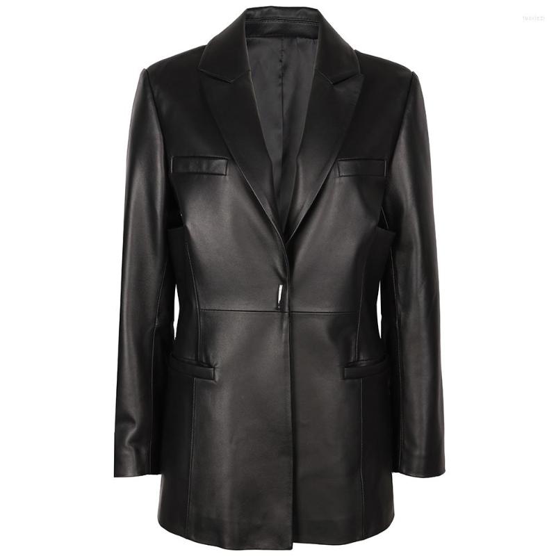 Women' Leather YOLOAgain 2022 Autumn Back Sheepskin Jacket Ladies Real Blazer Women, Black
Women' Leather YOLOAgain 2022 Autumn Back Sheepskin Jacket Ladies Real Blazer Women, Black