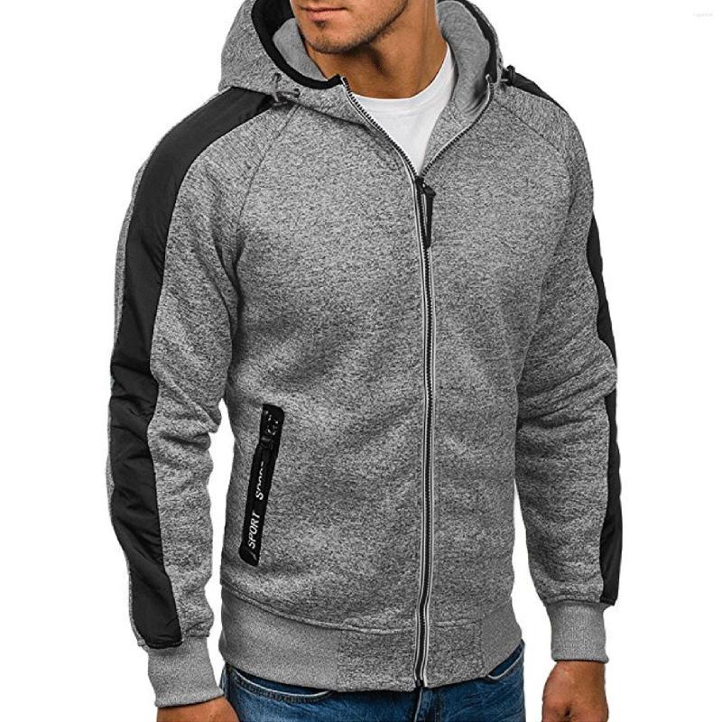 Men's Hoodies Men's Hooded Sweatshirts Fahion Zip Up Patchwork Long Sleeved Hoody Casual Daily Sportswear Pockets Male Clothing, Gray
Men's Hoodies Men's Hooded Sweatshirts Fahion Zip Up Patchwork Long Sleeved Hoody Casual Daily Sportswear Pockets Male Clothing, Gray
