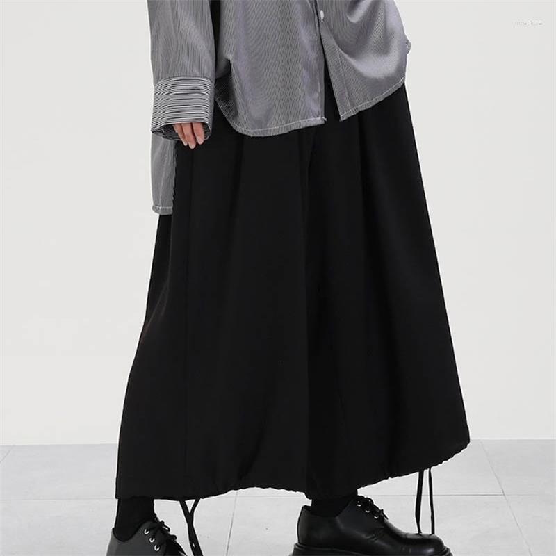 Men' Pants Summer Men' Fashion Personality Of Large Size Loose Casual Wide-leg Trousers Culottes, Black
Men' Pants Summer Men' Fashion Personality Of Large Size Loose Casual Wide-leg Trousers Culottes, Black