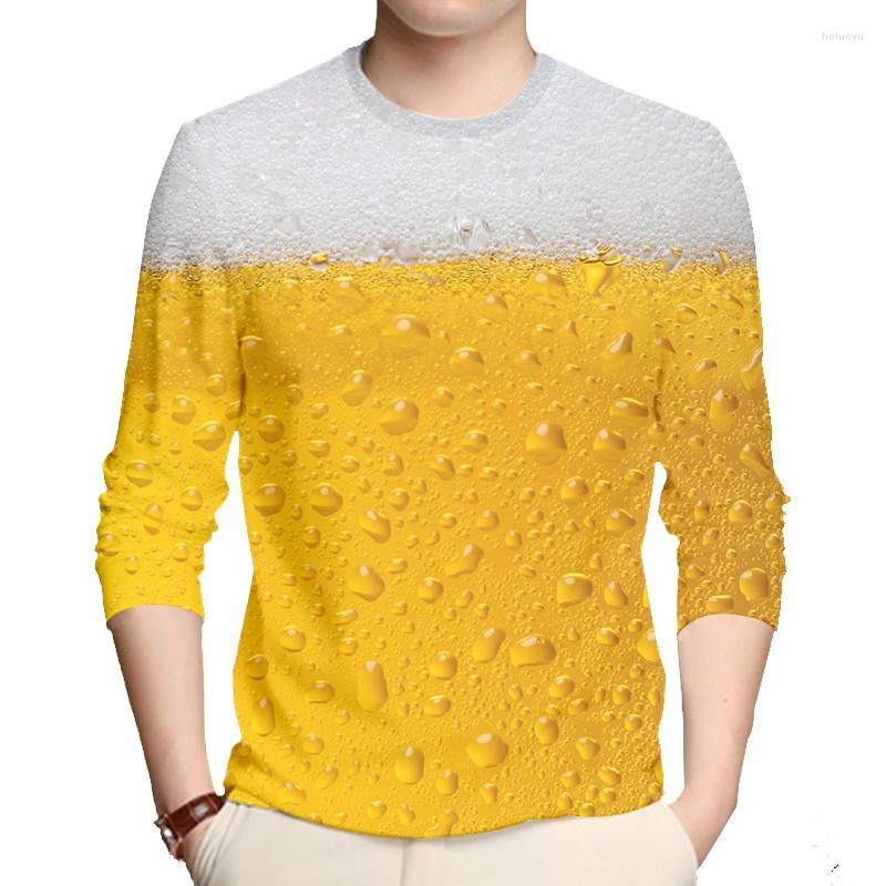 Men's T Shirts OGKB 3D Long Sleeve Shirt Men's Casual Tee Funny Beer Print T-shirt Men Summer Party Tops Fresh Streetwear
Men's T Shirts OGKB 3D Long Sleeve Shirt Men's Casual Tee Funny Beer Print T-shirt Men Summer Party Tops Fresh Streetwear