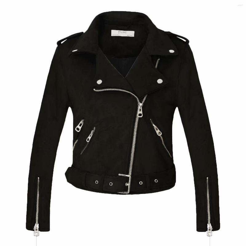 Women' Leather Girls PU Short Motorcycle Jacket Autumn Faux Women Moto Biker Suede Long Sleeve Black Coat Plus Size XL, Coffee
Women' Leather Girls PU Short Motorcycle Jacket Autumn Faux Women Moto Biker Suede Long Sleeve Black Coat Plus Size XL, Coffee