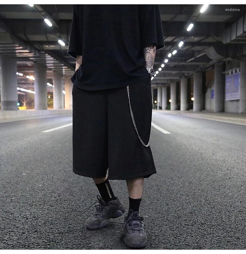 Men' Pants Men' Straight Casual Dark Style Elegant Loose Six Point European And American High Street Skateboarding Wide, Black
Men' Pants Men' Straight Casual Dark Style Elegant Loose Six Point European And American High Street Skateboarding Wide, Black