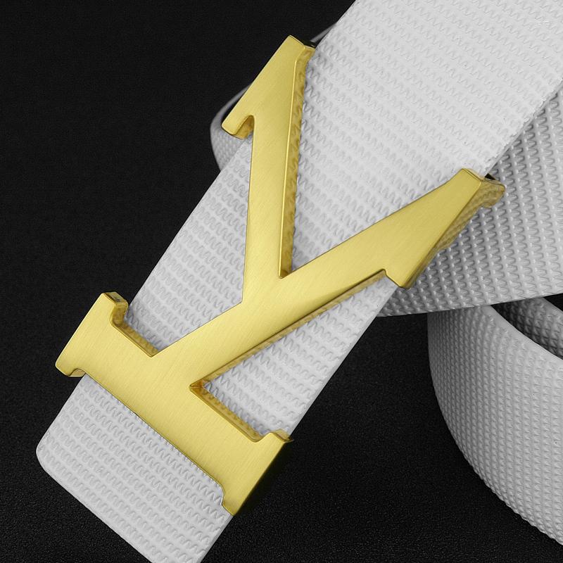 Belts K Letter Designer Men Casual Genuine Leather Cintos Masculinos White Ceinture Homme Fashion Waist Strap High Quality, Black 
Belts K Letter Designer Men Casual Genuine Leather Cintos Masculinos White Ceinture Homme Fashion Waist Strap High Quality, Black