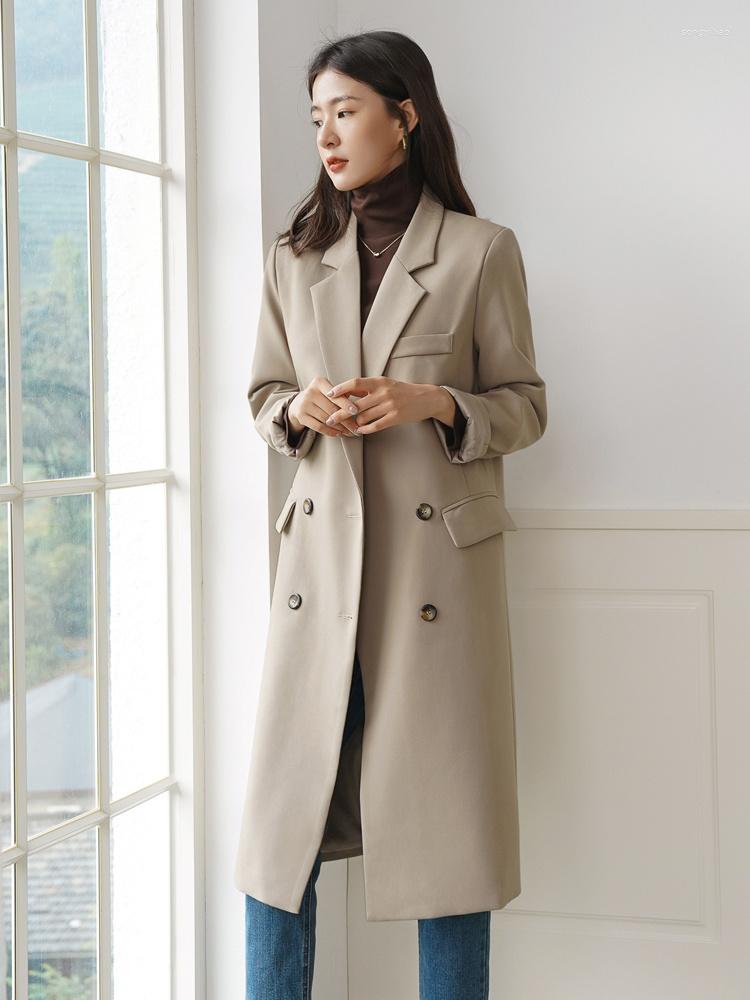 Women's Trench Coats Suit Coat Women's Medium Length Knee 2022 Spring Autumn Korean Loose Windbreaker Casual British Tan Women, Navy
Women's Trench Coats Suit Coat Women's Medium Length Knee 2022 Spring Autumn Korean Loose Windbreaker Casual British Tan Women, Navy