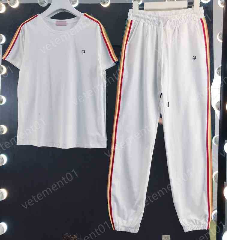 Womens Two Piece Pants Street Brand Couple Short Sleeve T-Shirt Set Letter Print Trousers 2 Piece Sets Luxury Designer Tracksuits Women Clothing, 19
Womens Two Piece Pants Street Brand Couple Short Sleeve T-Shirt Set Letter Print Trousers 2 Piece Sets Luxury Designer Tracksuits Women Clothing, 19