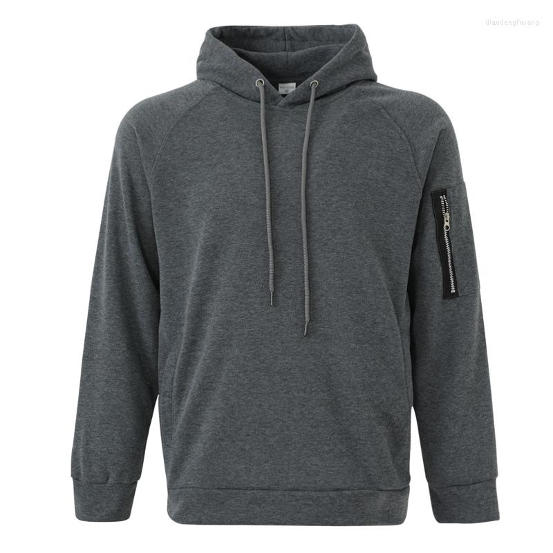 Men's Hoodies Men Leisure Style Hooded Hoodie Male Autumn Winter Solid Color Breathable Long Sleeve Sports Tops With Arm Pocket, Black
Men's Hoodies Men Leisure Style Hooded Hoodie Male Autumn Winter Solid Color Breathable Long Sleeve Sports Tops With Arm Pocket, Black