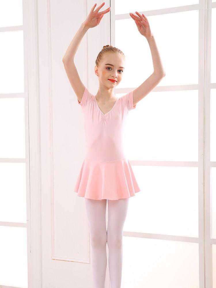 Stage Wear Children's Ballet One-piece Leotard With Short Skirt Summer Dance Practice Clothes Girls Performance Costume C22117, Pink
Stage Wear Children's Ballet One-piece Leotard With Short Skirt Summer Dance Practice Clothes Girls Performance Costume C22117, Pink