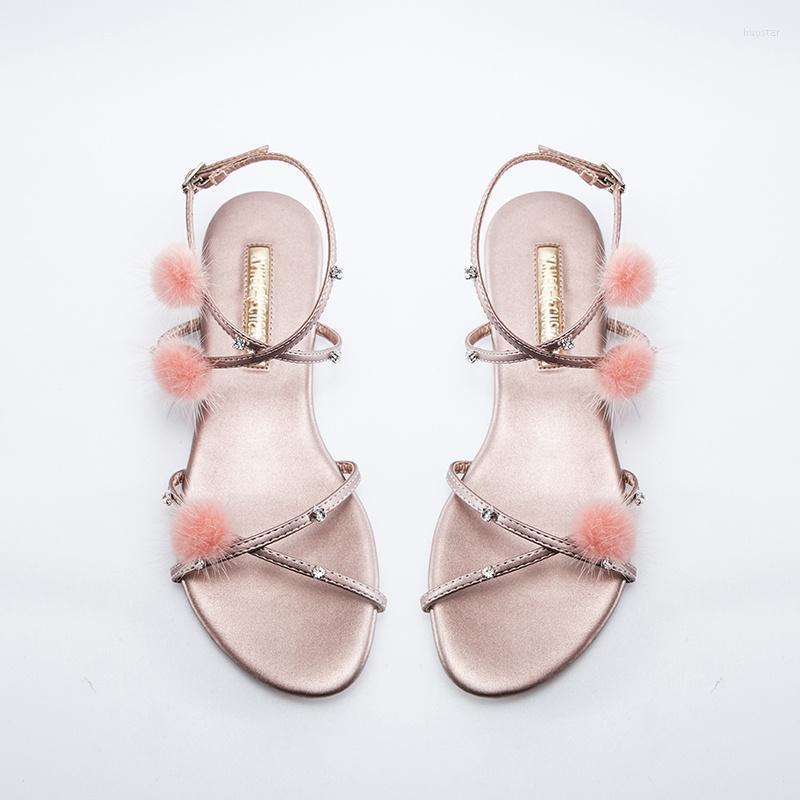 Sandals Ball Hair Female Summer Women's Flat Bottom Flip Flops Rhinestone Diamond Sweet Bohemian Beach Shoes Slides, Pink
Sandals Ball Hair Female Summer Women's Flat Bottom Flip Flops Rhinestone Diamond Sweet Bohemian Beach Shoes Slides, Pink