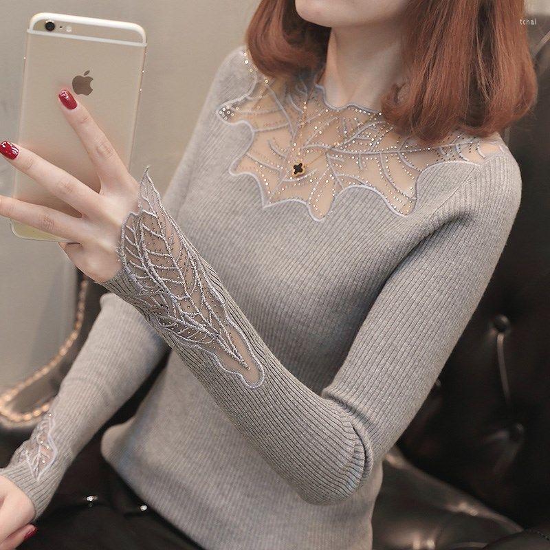 Women's Sweaters Woman Fall Winter Fashion Sexy Lace Stitching Hollow Sweater Slim Elastic Pullover For Women, Black
Women's Sweaters Woman Fall Winter Fashion Sexy Lace Stitching Hollow Sweater Slim Elastic Pullover For Women, Black