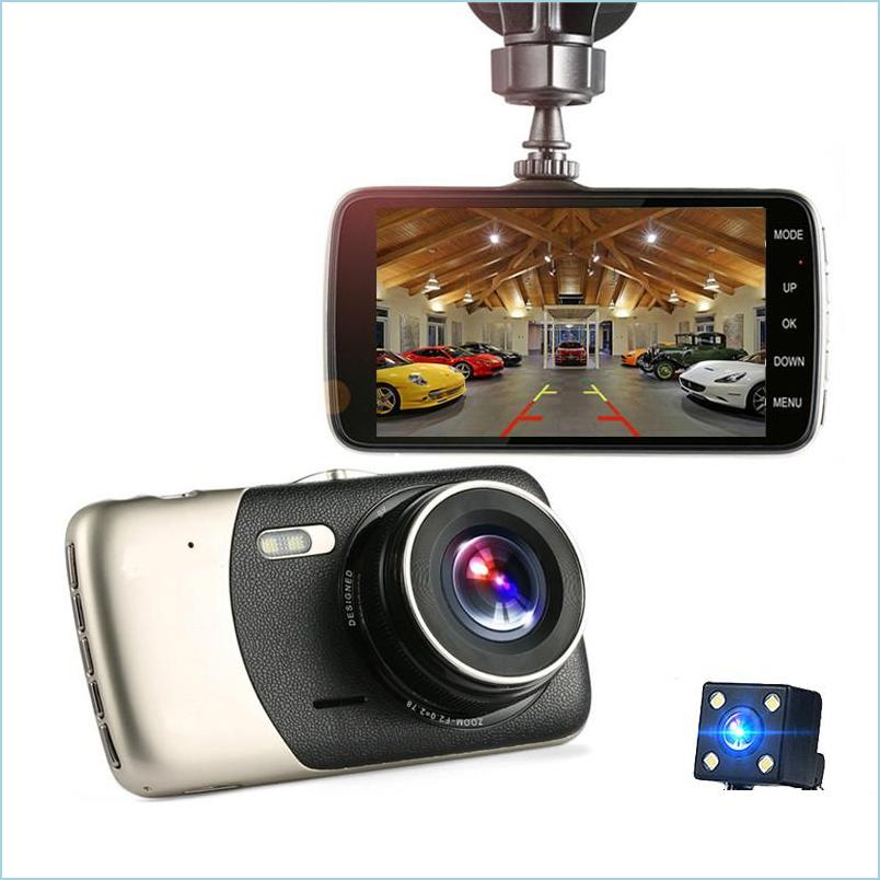 Car Dvrs Car Dvr 4 Inch Camera Dual Lens Fhd 1080P Dash Cam Video Recorder With Rear View Registrator Night Vision Dvrs Drop Deliver Dhq8Z
Car Dvrs Car Dvr 4 Inch Camera Dual Lens Fhd 1080P Dash Cam Video Recorder With Rear View Registrator Night Vision Dvrs Drop Deliver Dhq8Z