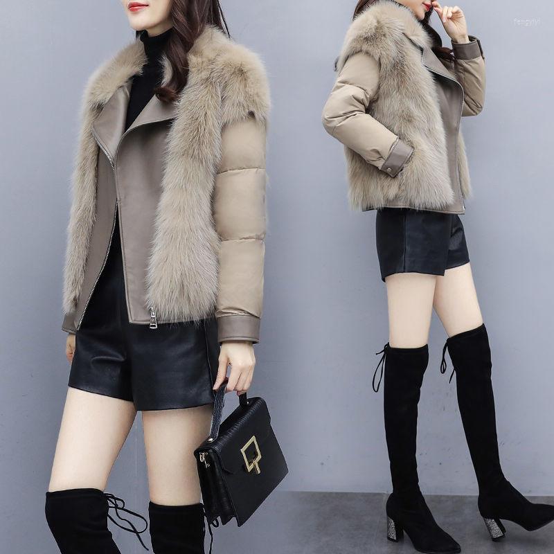 Women' Fur Woman Warm Faux Coat Jackets Female Loose Patchwork Plush Overcoat Ladies Autumn Outerwear Thicken G192, Beige
Women' Fur Woman Warm Faux Coat Jackets Female Loose Patchwork Plush Overcoat Ladies Autumn Outerwear Thicken G192, Beige
