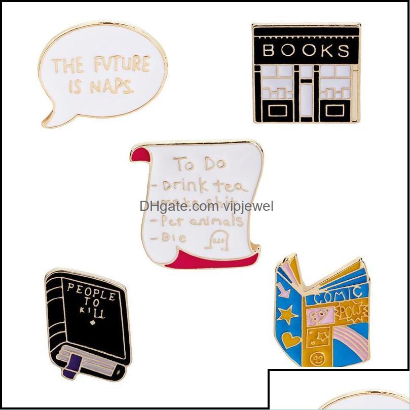 Pins Brooches Pins Brooches Jewelry Cute Enamel Books Women Men Bookstore Reel Creative Cartoon Badge For Children Fashion Gift Dro Otf3O
Pins Brooches Pins Brooches Jewelry Cute Enamel Books Women Men Bookstore Reel Creative Cartoon Badge For Children Fashion Gift Dro Otf3O