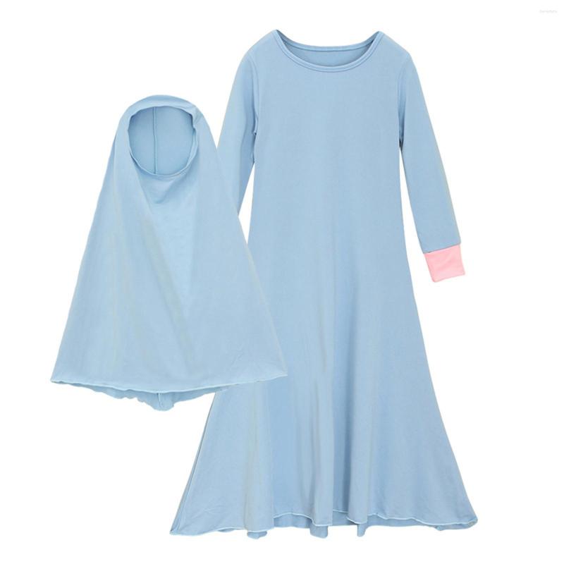 Ethnic Clothing 2 Pieces Set Muslim Girls Princess Dress Kids Abaya Hijab Khimar Niqab Burqa Jilbab Islamic Children Prayer Gown Kaftan
Ethnic Clothing 2 Pieces Set Muslim Girls Princess Dress Kids Abaya Hijab Khimar Niqab Burqa Jilbab Islamic Children Prayer Gown Kaftan
