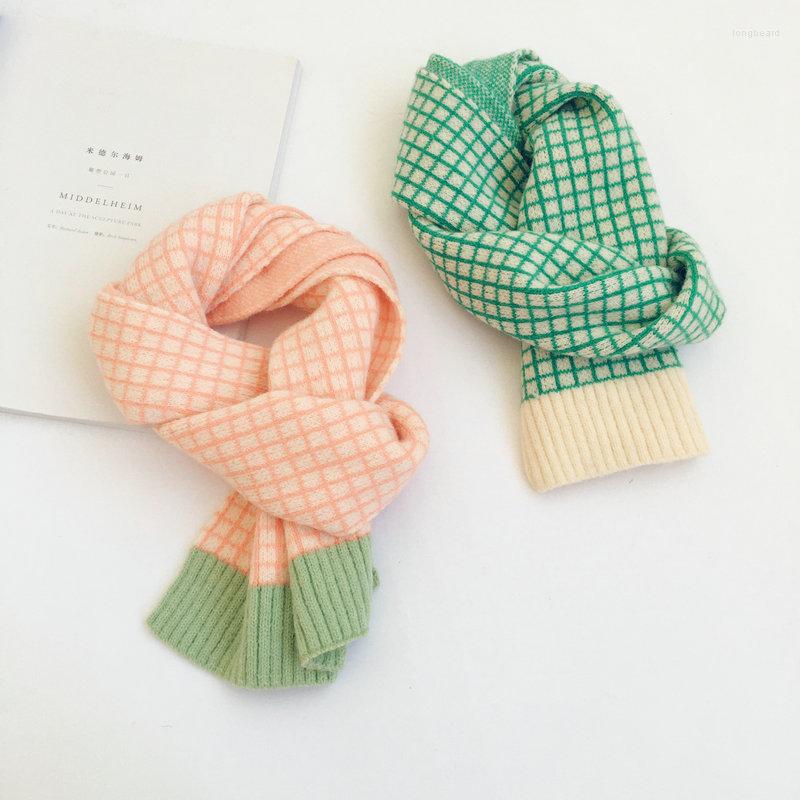 Scarves Autumn Winter Knitted Wool Scarf Children Korean Fashion Girl Boy Warm Plaid Neck Collar Kids Toddler Soft Muffler Shawl
Scarves Autumn Winter Knitted Wool Scarf Children Korean Fashion Girl Boy Warm Plaid Neck Collar Kids Toddler Soft Muffler Shawl