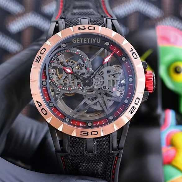 Limited Edition SUPERCLONE Tourbillon Watch Gettyu Men's King Series Full Automatic Mechanical Hollow, Color 1
Limited Edition SUPERCLONE Tourbillon Watch Gettyu Men's King Series Full Automatic Mechanical Hollow, Color 1