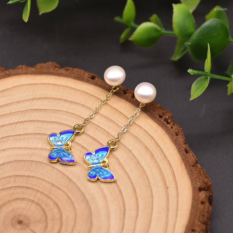 Dangle Earrings Natural Fresh Water Pearl Round Butterfly For Women Wedding Fine Jewelry Handmade Fashion
Dangle Earrings Natural Fresh Water Pearl Round Butterfly For Women Wedding Fine Jewelry Handmade Fashion