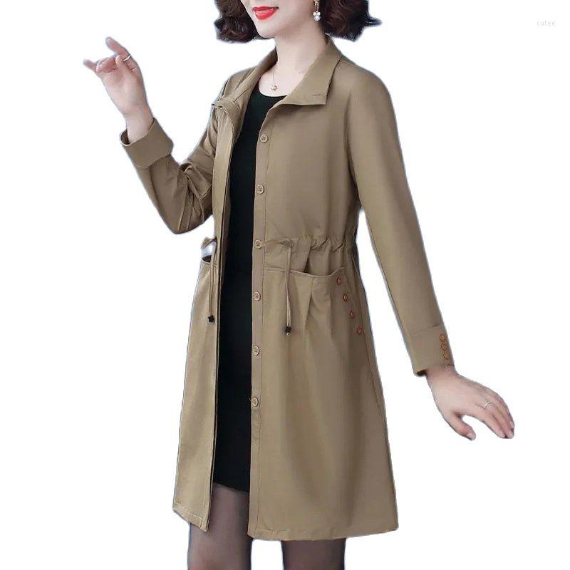 Women's Trench Coats Mid Length Autumn Lining Square Collar Single Breasted Slim Drawstring Korean Women's Windbreaker Jackets 2022, Blue
Women's Trench Coats Mid Length Autumn Lining Square Collar Single Breasted Slim Drawstring Korean Women's Windbreaker Jackets 2022, Blue