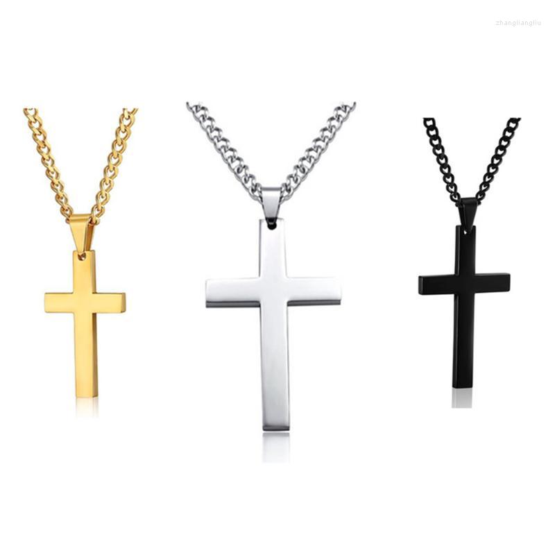 Pendant Necklaces 2022 In Stainless Steel Chain Simple Men 3 Colors Drop Single Smooth Geometry Alloy Cross Necklace Jewelry
Pendant Necklaces 2022 In Stainless Steel Chain Simple Men 3 Colors Drop Single Smooth Geometry Alloy Cross Necklace Jewelry