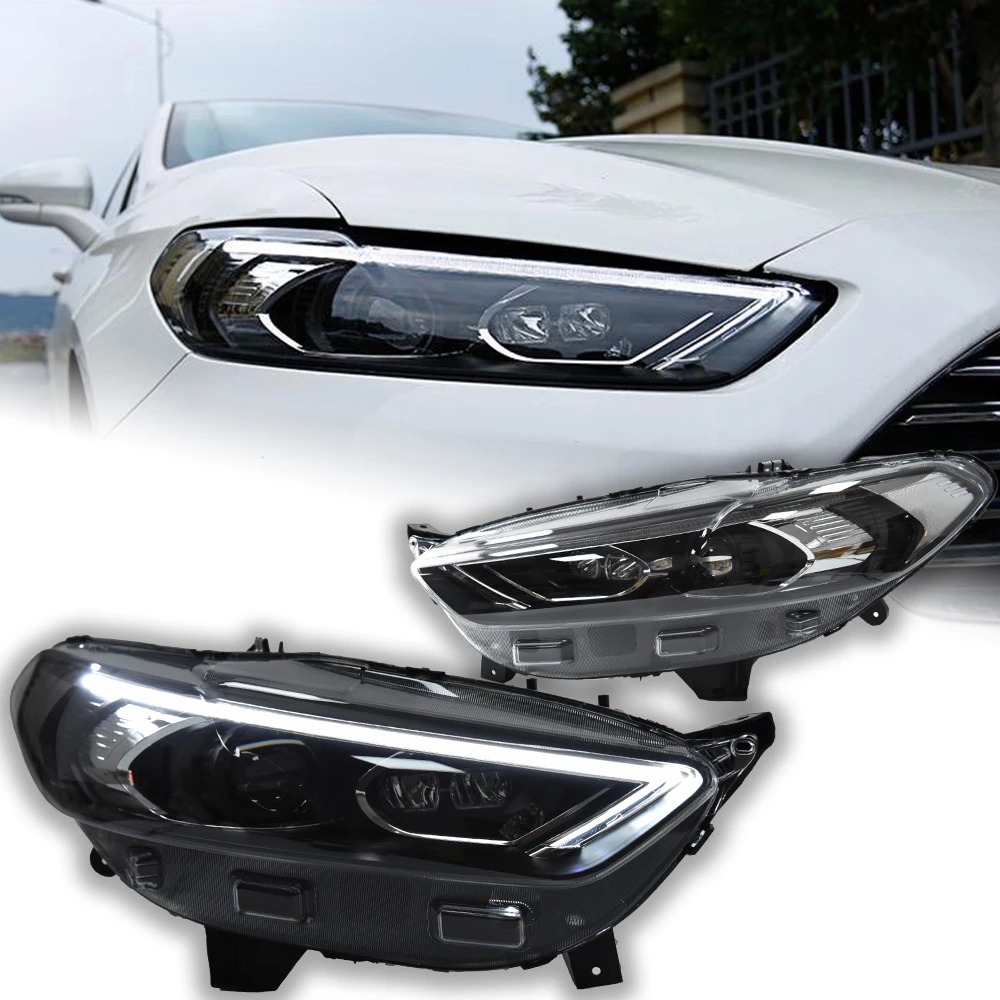 Car Styling Headlights for Ford Fusion Headlight Assembly 20 13-20 19 Mondeo LED Headlight Lens Auto Accessories